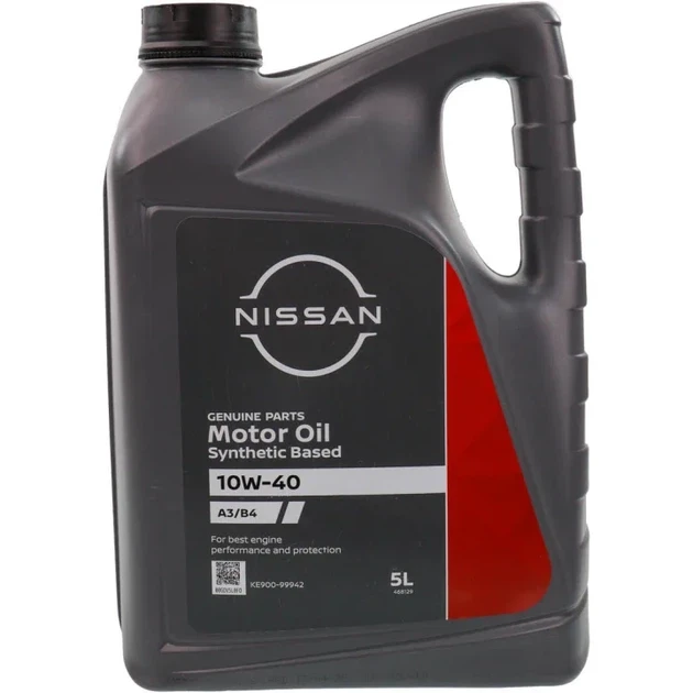 Моторное масло Nissan Motor Oil 10W-40 5 л (KE90099942)