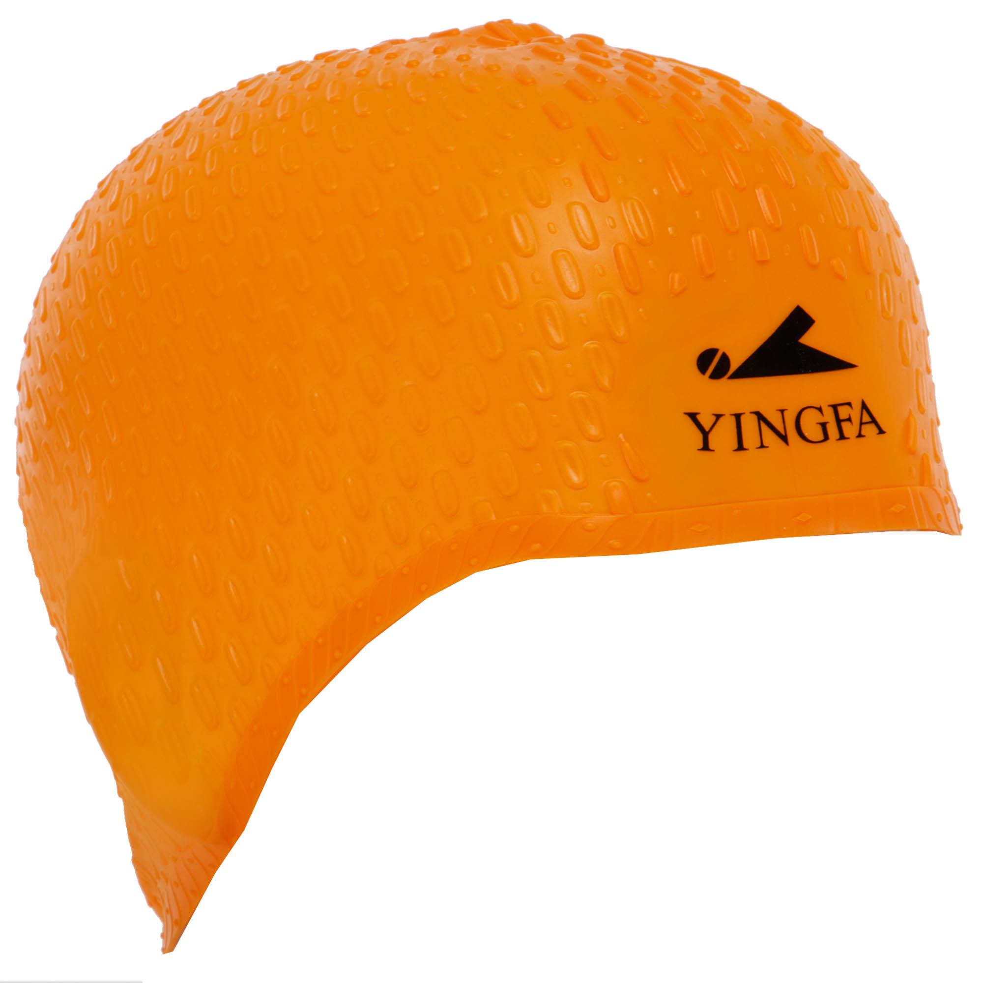 Шапочка для плавання на довге волосся YINGFA C0061 силіконова Помаранчевий (C0061_Оранжевый) - фото 1 Шапочка для плавання на довге волосся YINGFA C0061 силіконова Помаранчевий (C0061_Оранжевый) - фото 1