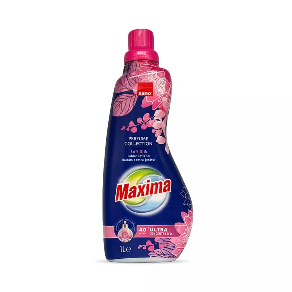 Ополаскиватель для белья ультраконцентрированный Maxima Softener Soft Silk 1 л (7290102991433)