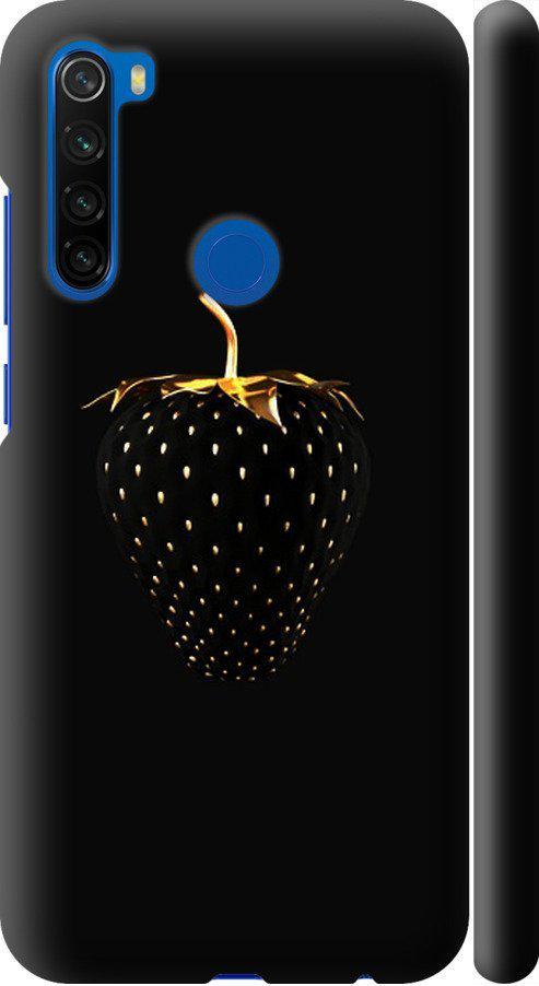 Чехол на Xiaomi Redmi Note 8T Черная клубника (3585m-1818-42517)