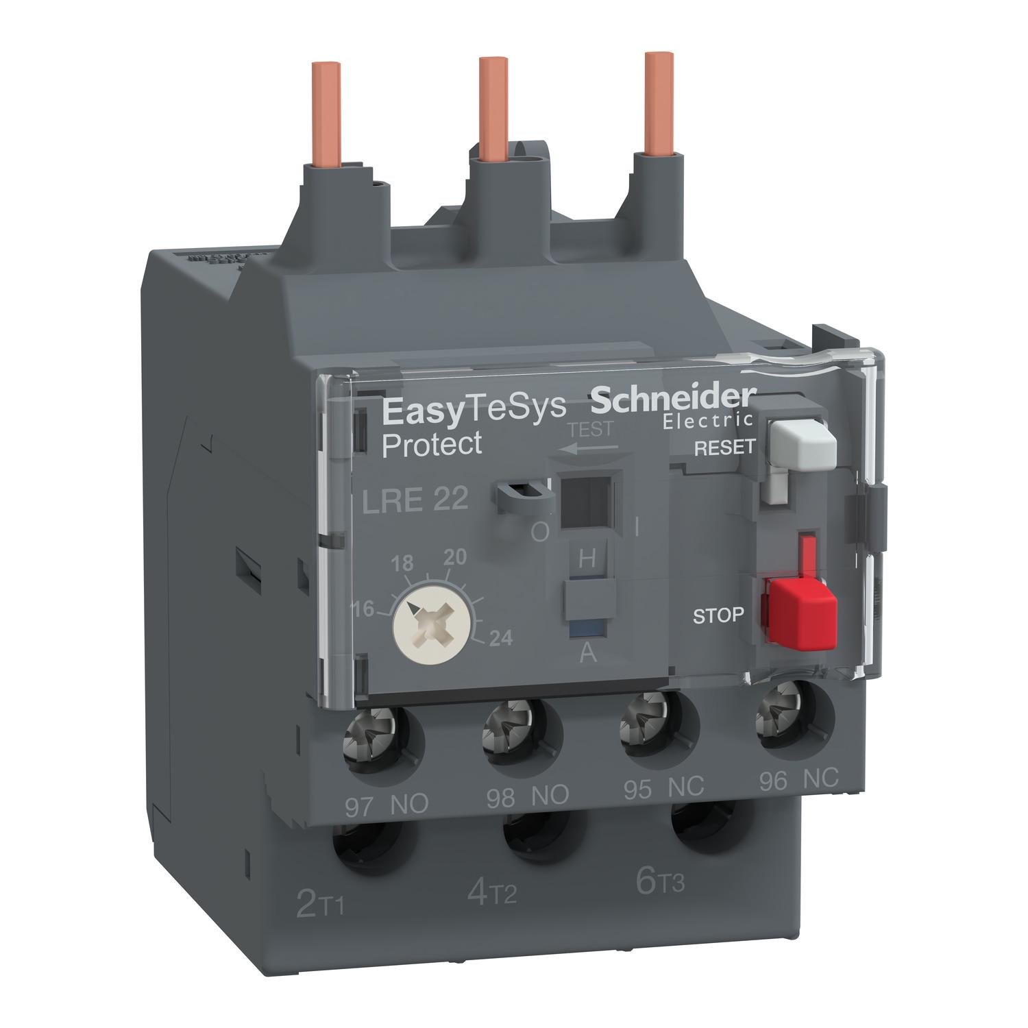 Реле тепловое Schneider Electric Easy TeSys 16-24А (LRE22) Реле тепловое Schneider Electric Easy TeSys 16-24А (LRE22)