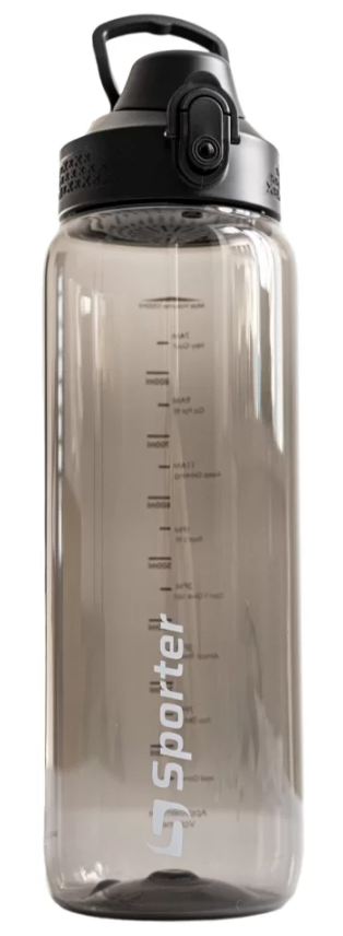 Бутылка для воды Sporter 1102 1000 мл Черный