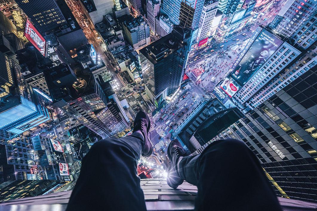Постер плакат На Краю Таймс-Сквер/On The Edge Of Times Square 61x91,5 см
