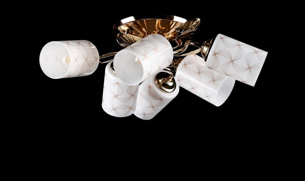 Люстра с плафонами Ray L1737/6 FGD (IR006124)