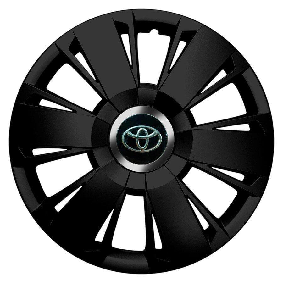 Комплект колпаков JAWOPLAST Sportivo R15 для Toyota 4 шт. Black (28434585)