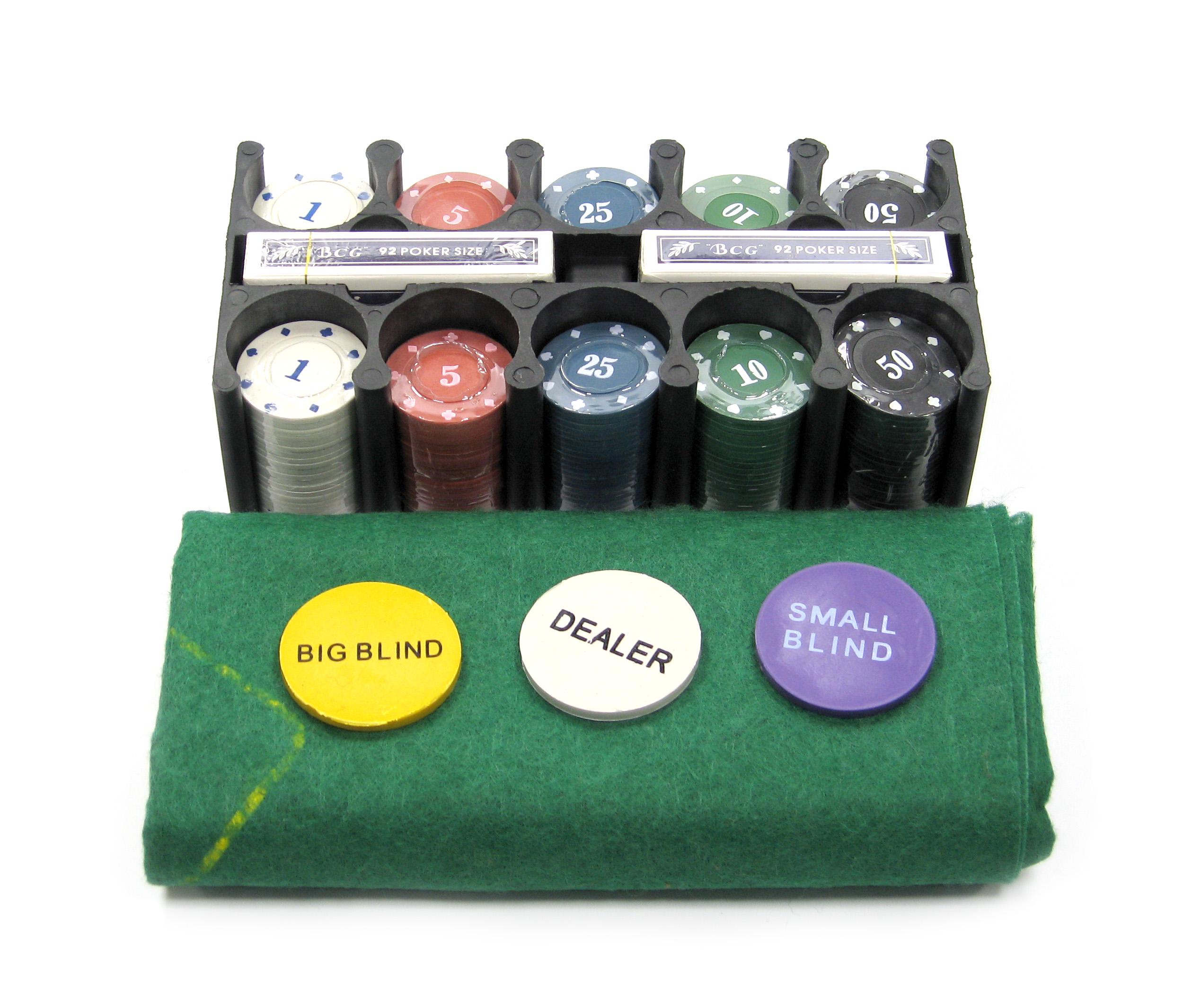 Набор для игры в покер 3896B 200 фишек 2 колоды карт/сукно в металлической коробке - фото 3 Набор для игры в покер 3896B 200 фишек 2 колоды карт/сукно в металлической коробке - фото 3