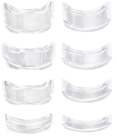 Регулятор розміру кільця прозорий 8 розмірів (40_009)