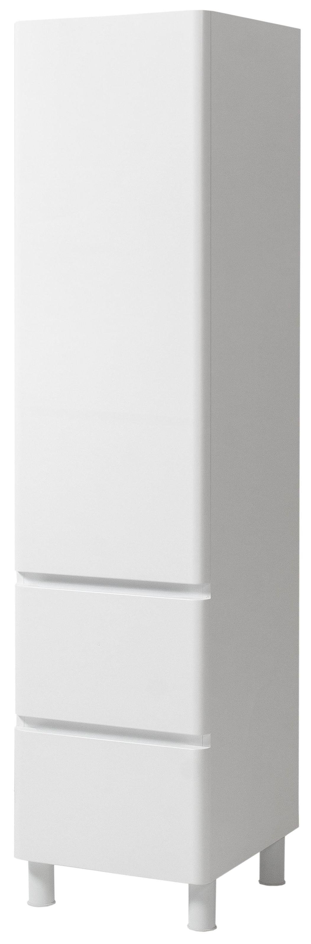 Пенал ЮВВИС Vivace матовый ППН2ш напольный левый в ванную комнату 40 см Белый (18089588)