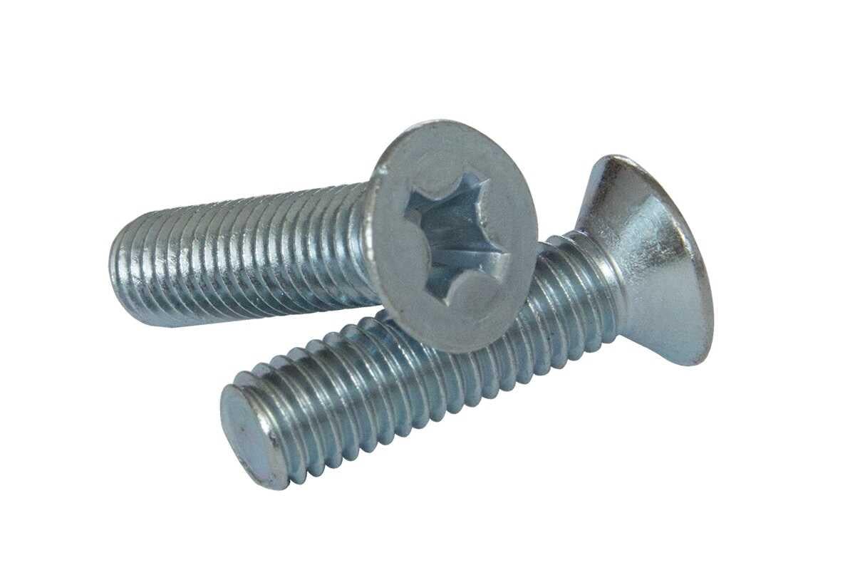 Гвинт з потайною головкою M8х20 DIN 965 665 шт.