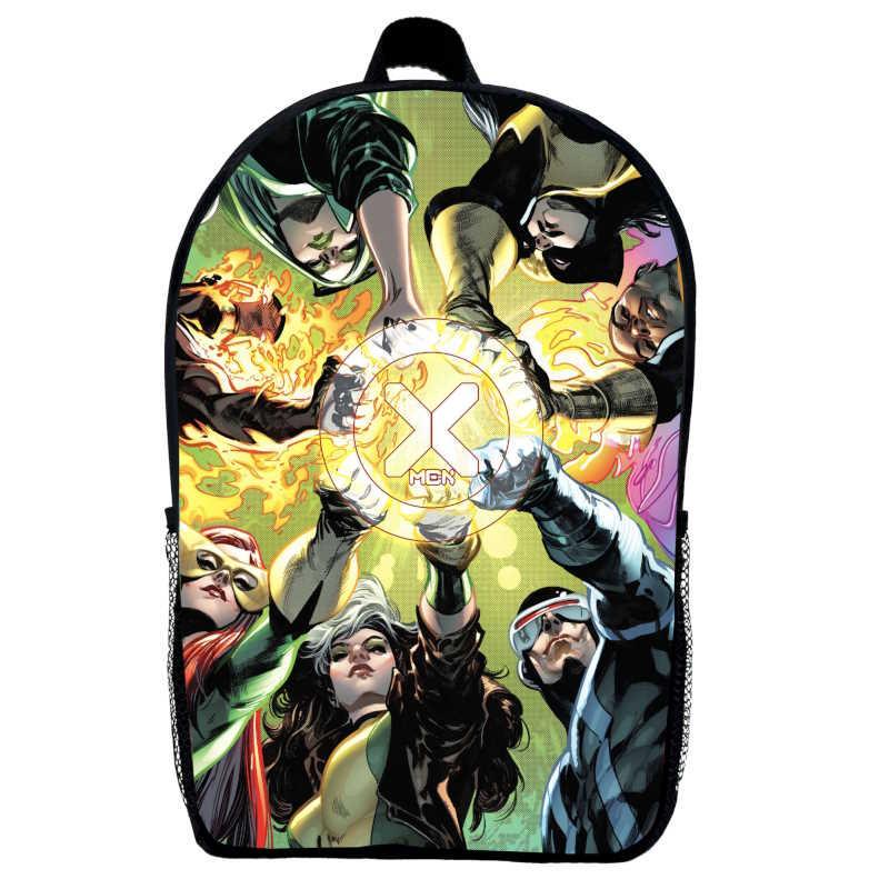 Школьный рюкзак X-men 07 Люди Икс 39х27х14 см 14 л Черный (2447623934)