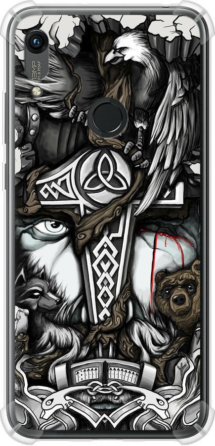 Чохол на Huawei Y6s Тату Вікінг (4098sp-1871-42517)
