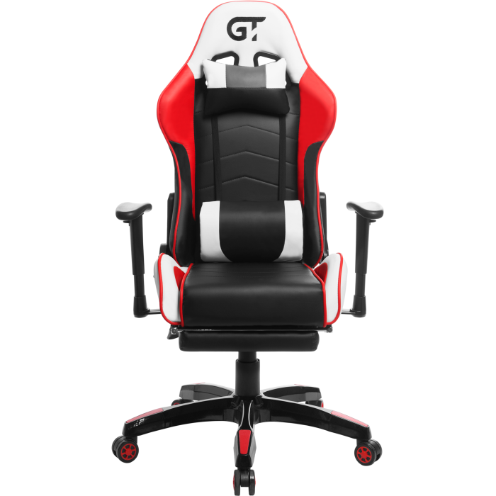 Кресло геймерское GT Racer X-2532-F Black/Red/White
