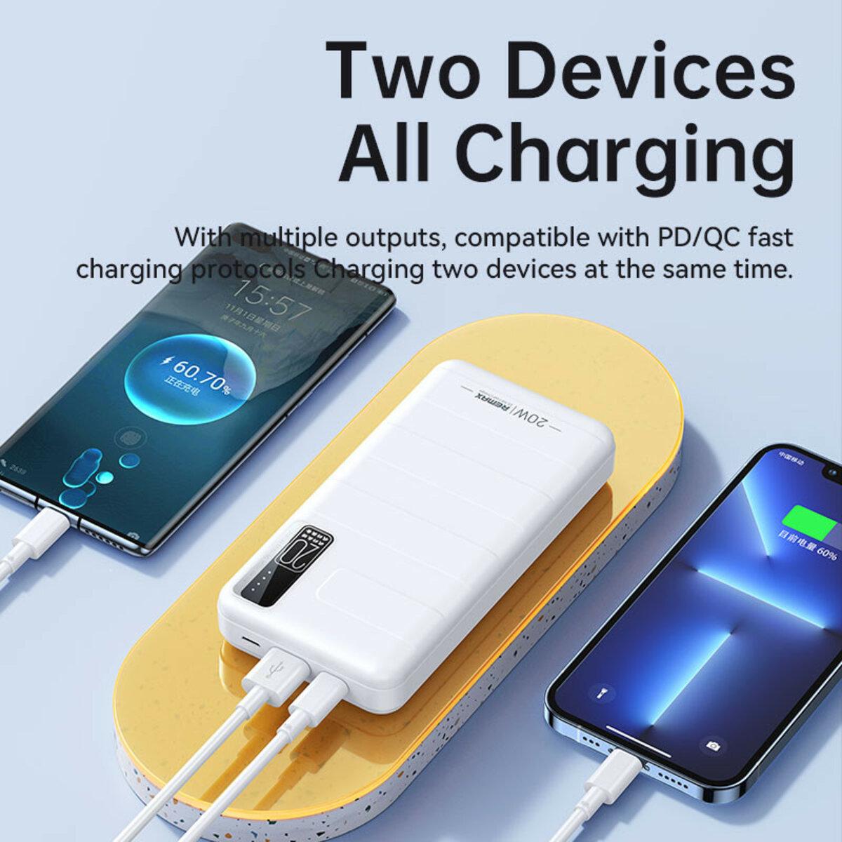 ᐉ Павербанк Remax RPP-316 Noah Series 20 W/22.5 W PD QC Fast Charging ...