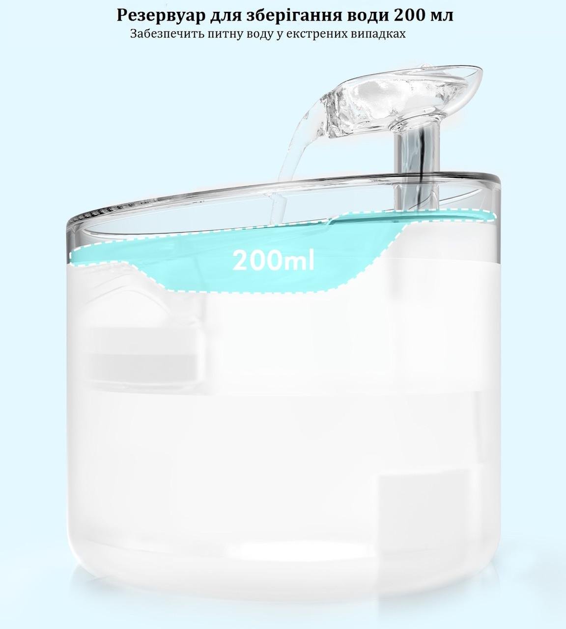 Поилка фонтан для кошек и собак NPET WF100 1,6 л с фильтром (1696783782) - фото 3 Поилка фонтан для кошек и собак NPET WF100 1,6 л с фильтром (1696783782) - фото 3