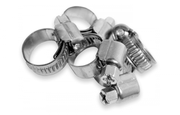 Хомут червячный Bradas нержавеющий MICRO 10-19 мм 10 шт.