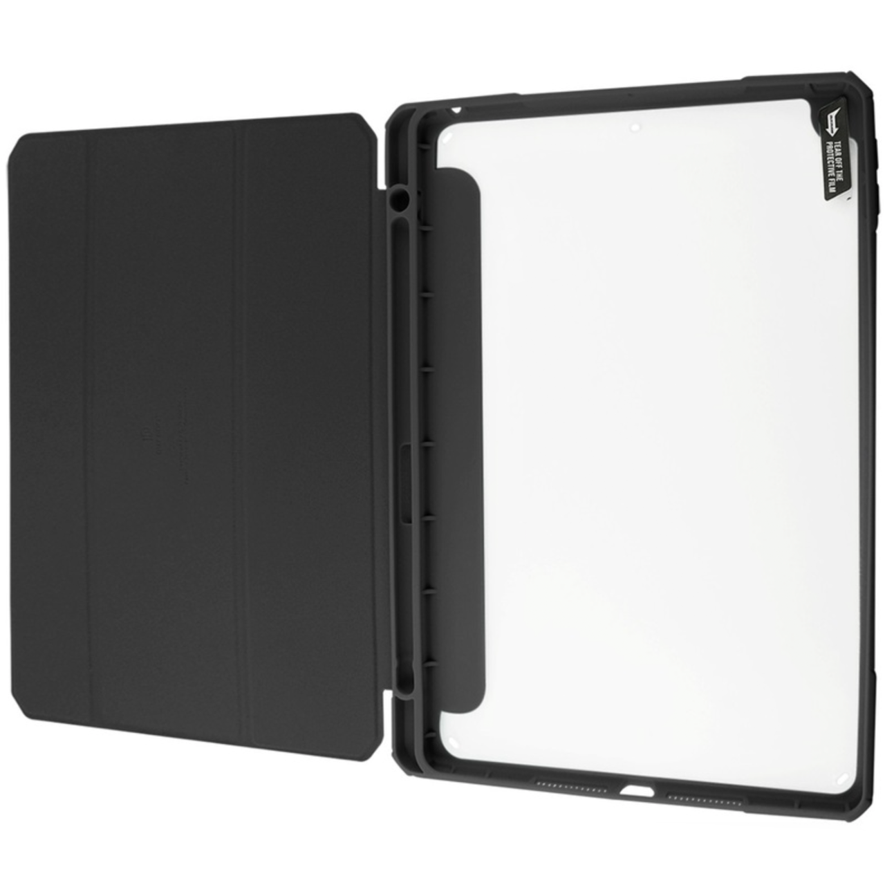 Чохол - книжка, обкладинка Dux Ducis Toby Series Case With Pencil Holder for iPad 7/8/9 10.2, Black - фото 4