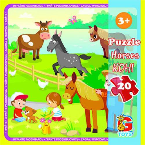 Пазли G-Toys "Ферма" 20 деталей (LA10) Пазли G-Toys "Ферма" 20 деталей (LA10)