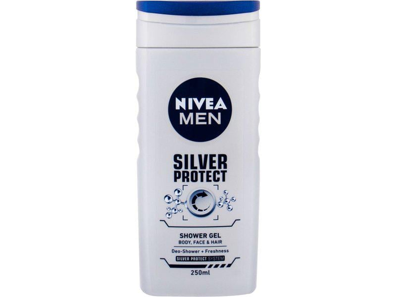 Гель для душу чоловічий Nivea Срібний захист 250 мл (4005808780785)