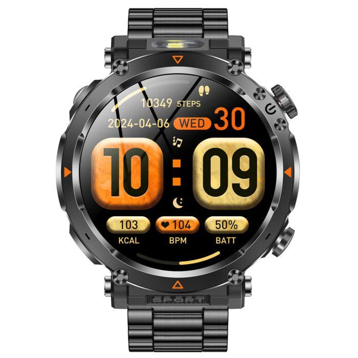 Смарт-годинник UWatch Smart Avation Pro Steel Black з ремінцями 2 шт. (1999) - фото 6 Смарт-годинник UWatch Smart Avation Pro Steel Black з ремінцями 2 шт. (1999) - фото 6