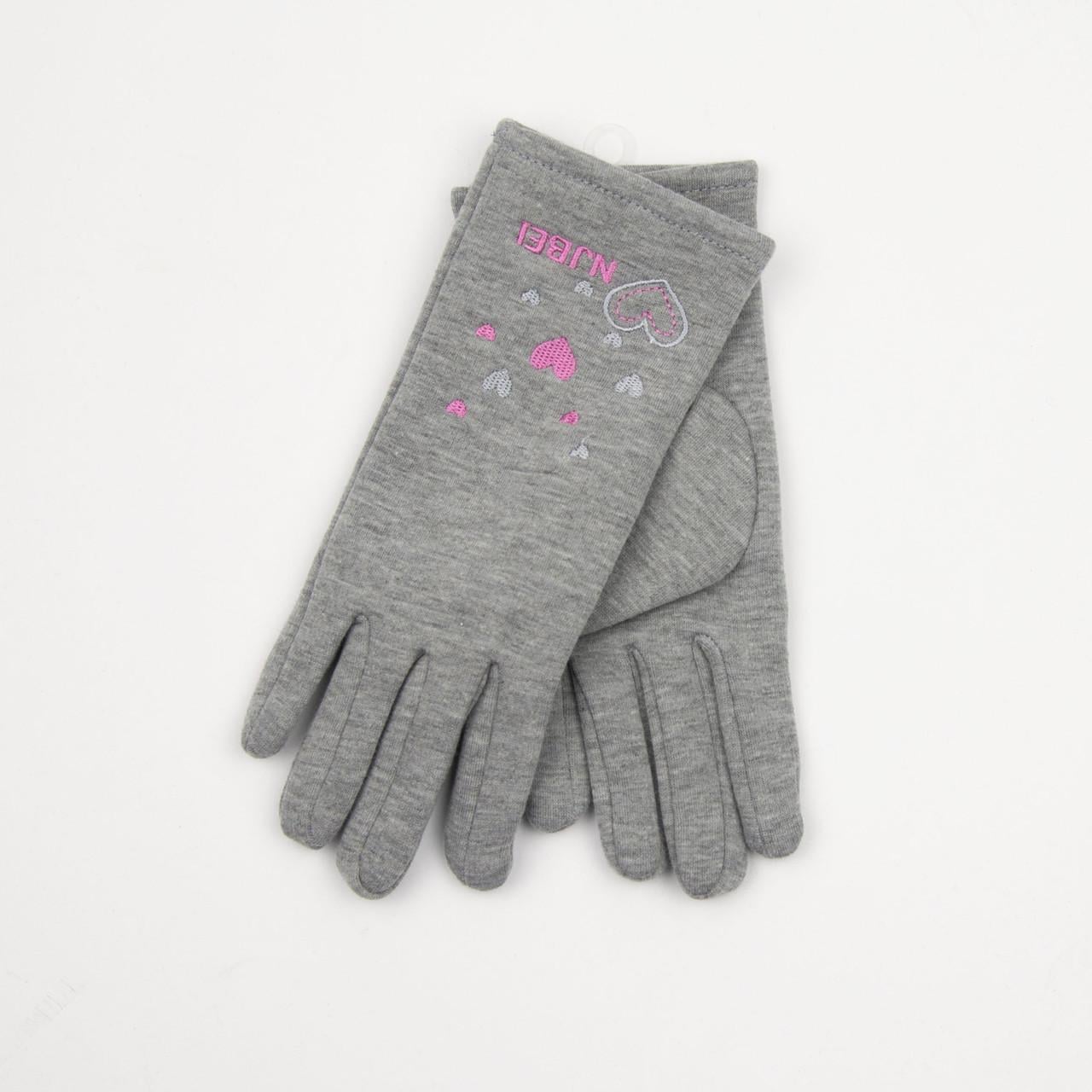 Перчатки подростковые трикотажные 18-4-13 L Серый (DR009750)