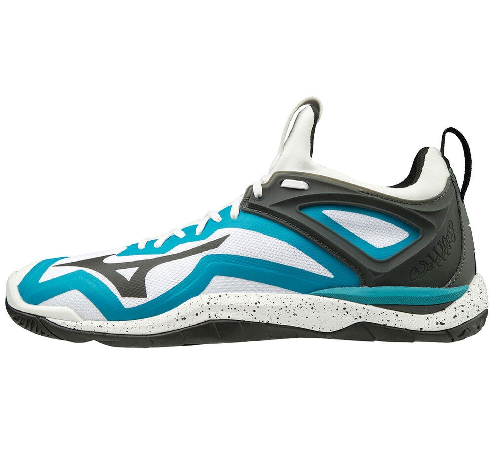 Кросівки чоловічі Mizuno WAVE MIRAGE р. 3 - UK7 X1GA1950-85 р. 40,5 Білий/Чорний/Синій - фото 2 Кросівки чоловічі Mizuno WAVE MIRAGE р. 3 - UK7 X1GA1950-85 р. 40,5 Білий/Чорний/Синій - фото 2