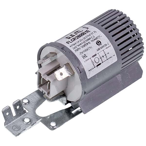 Сетевой фильтр для стиральной машины Bosch/Bauknecht/Whirlpool 00171254 D,E,M, FLCR280501E 0,47 mkF/0,5 mH