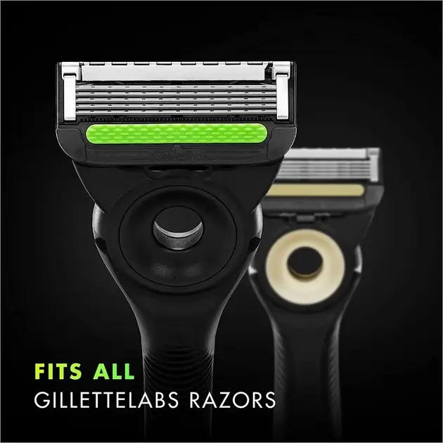 Лезвия для бритья Gillette Labs 4 шт. (KJfnUy5) - фото 3