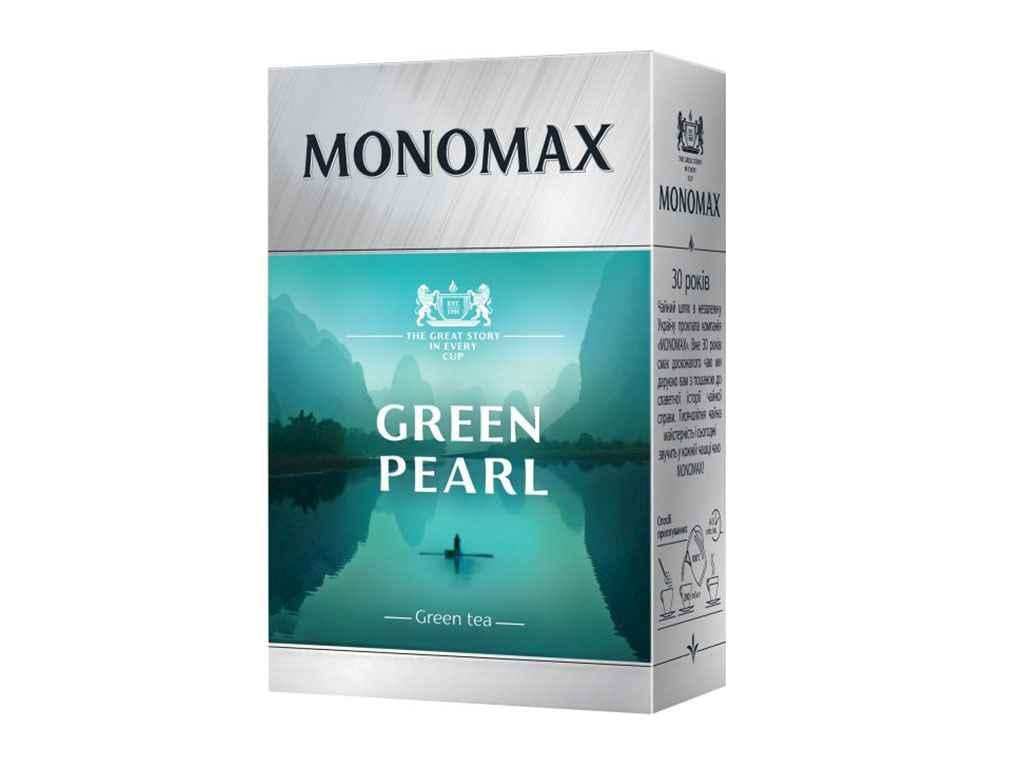 Чай фасованный зеленый Мономах Зеленая жемчужина 100 г (214575) Чай фасованный зеленый Мономах Зеленая жемчужина 100 г (214575)