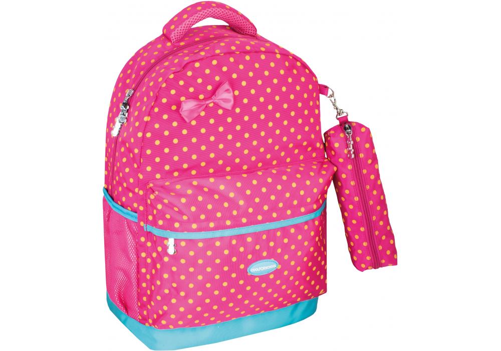 Рюкзак школьный Cool For School 16,5" Speckle Pink (CF86144)
