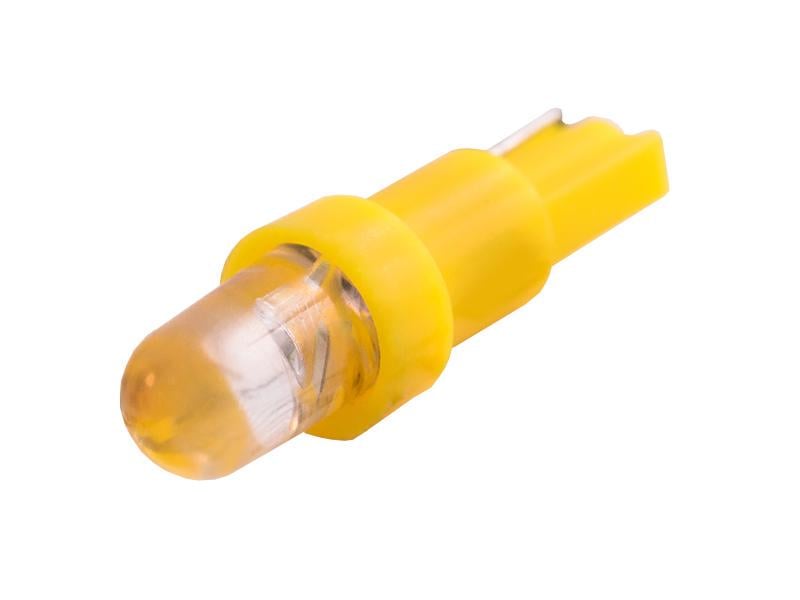 Автомобильная лампа светодиодная LEDUA T5-1pc круглый LED 12V Желтый (225) Автомобильная лампа светодиодная LEDUA T5-1pc круглый LED 12V Желтый (225)