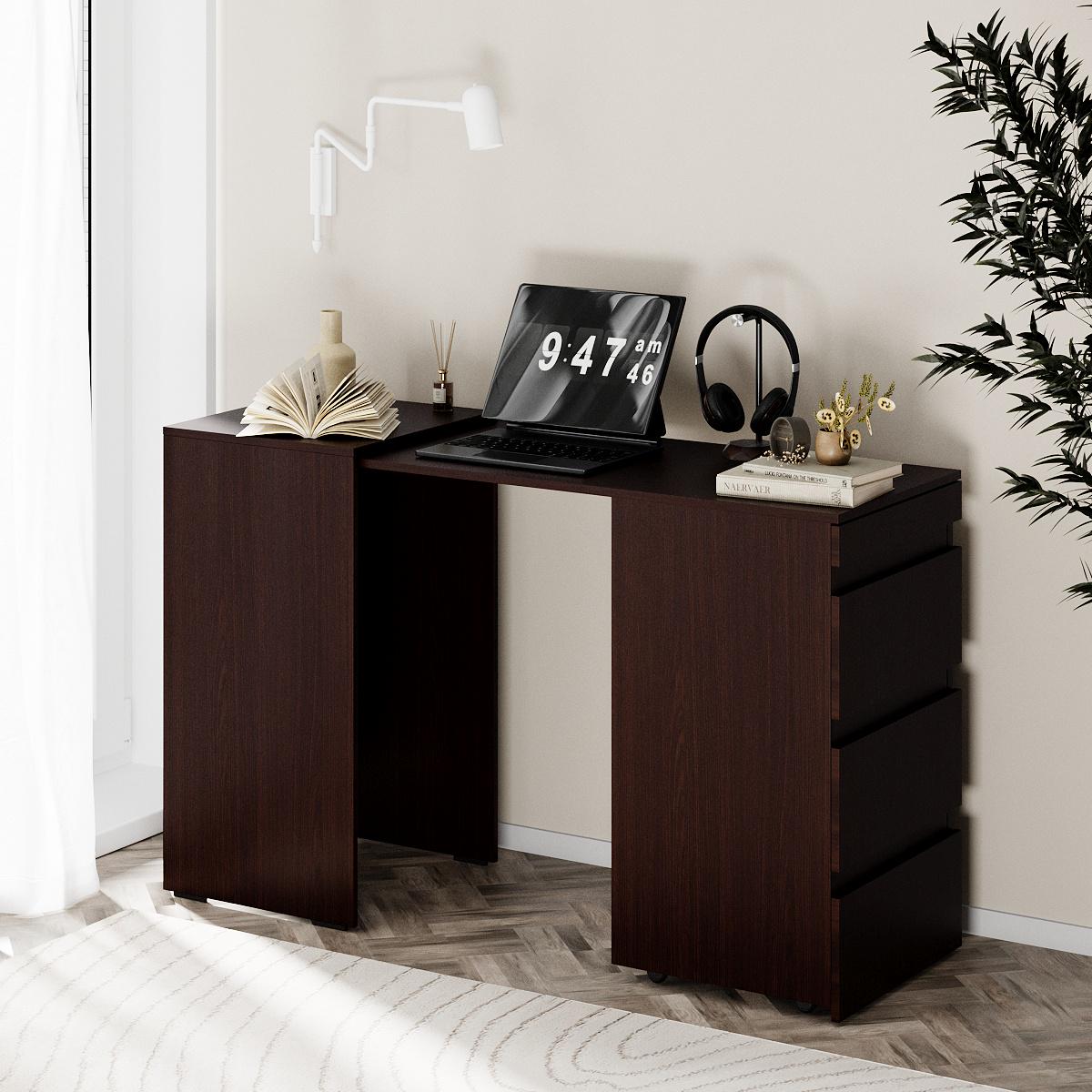 Стіл комод-трансформер Molli 1400x450x756 мм Венге (GATB01040400000) - фото 3