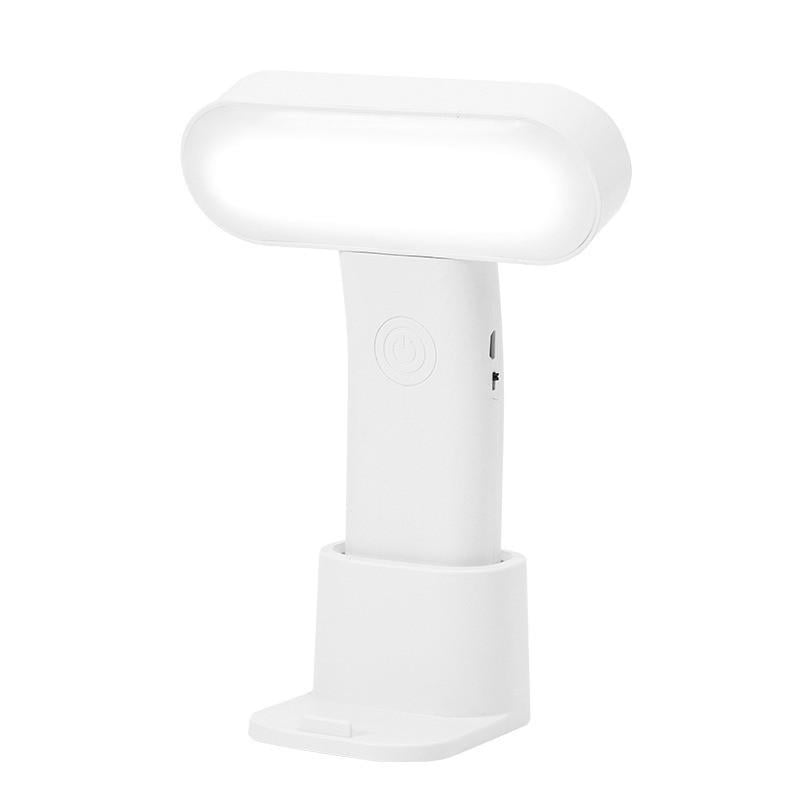 Настольная лампа светодиодная с креплением на стену и подставкой для смартфона (000460)