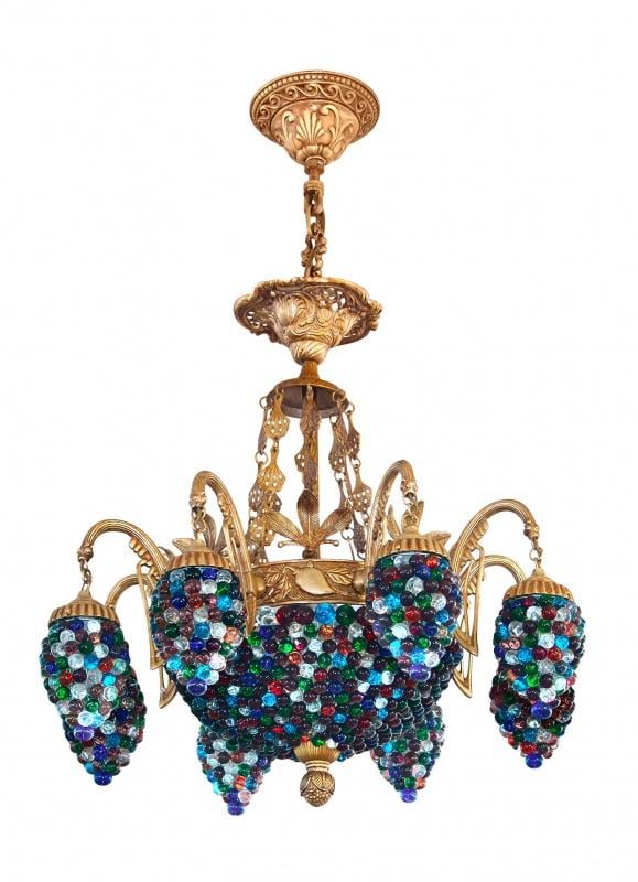 Люстра подвесная большая Brille BR-635S/9 для холла