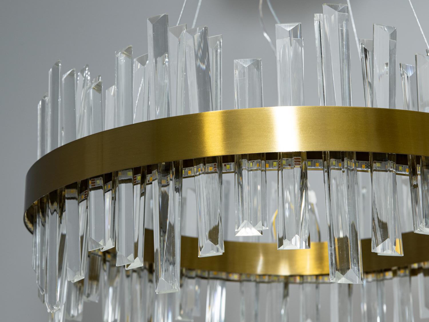 Люстра на тросах 105 W 48 см Бронзовый (836/500BR) - фото 5