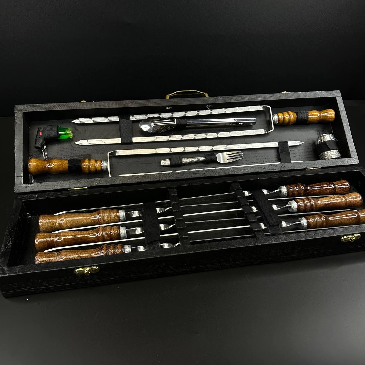 Набор шампуров в кейсе Grill Box 2 S1