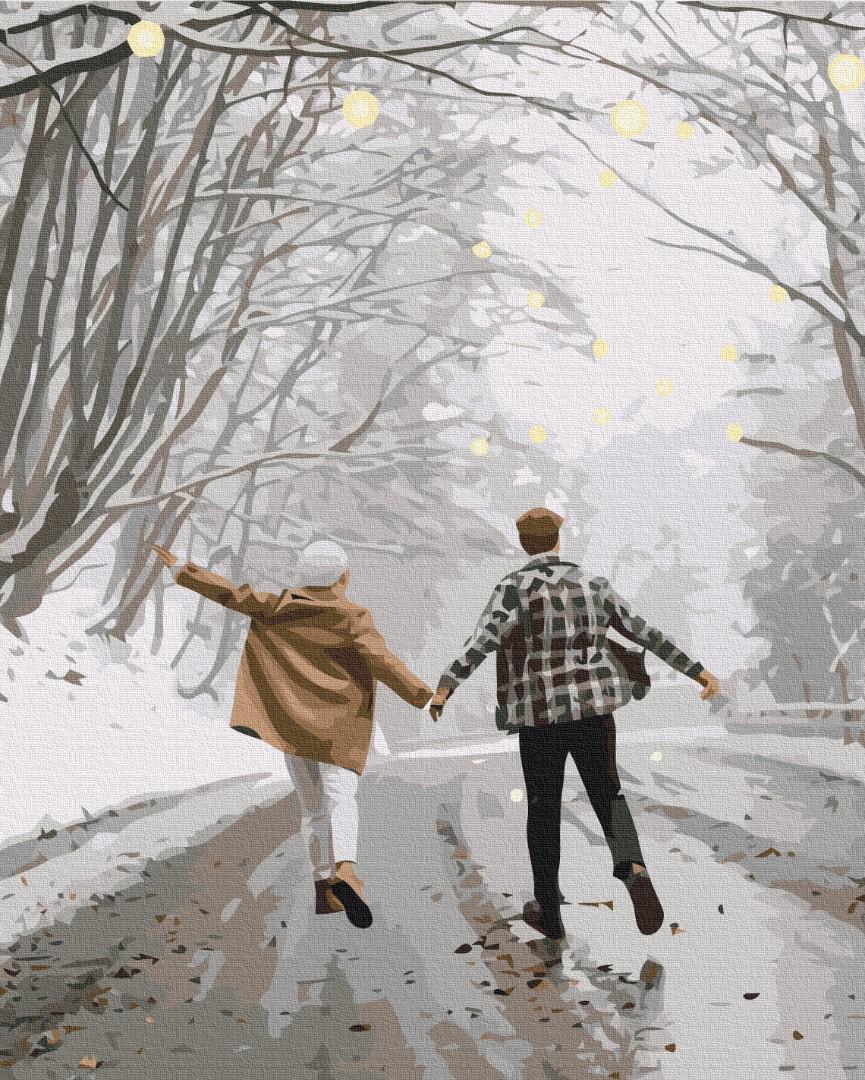 Картина по номерам Brushme Согреты любовью 40x50 см (BS52495) Картина по номерам Brushme Согреты любовью 40x50 см (BS52495)