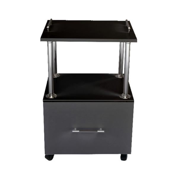 Візок косметологічний Стандарт+ Чорний (10110(1))