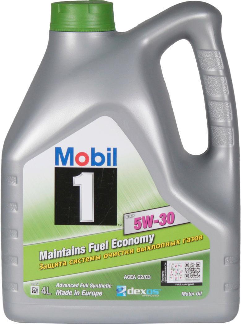 Моторное масло Mobil Esp 154285 бензин/дизель 5W-30 4 л (1400543)