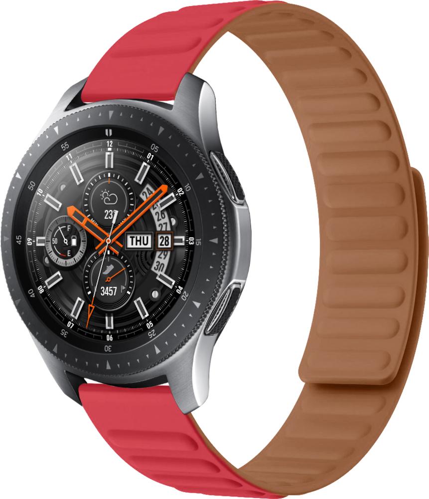 Ремешок Magneter для Galaxy Watch 46 мм Red (26634-2D)