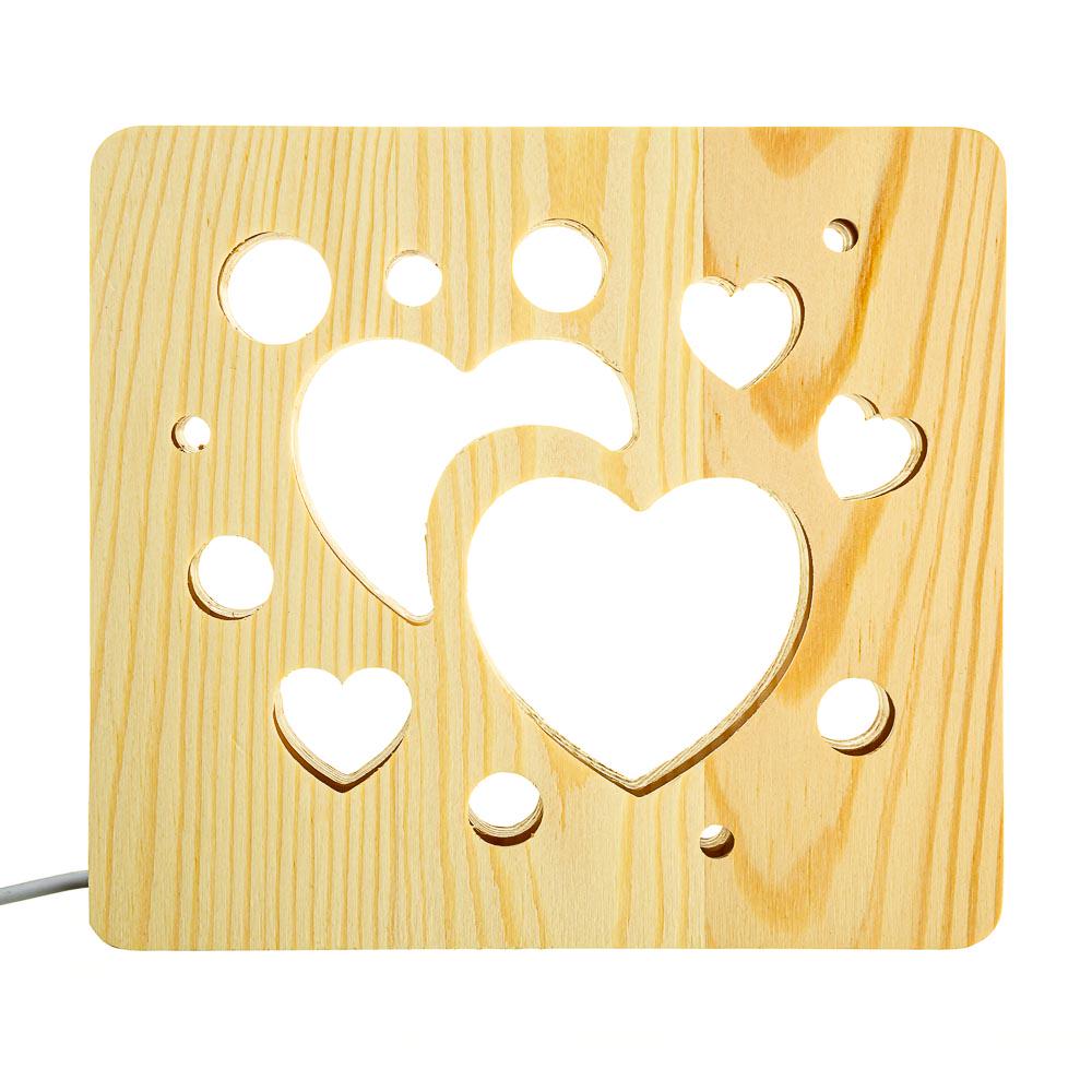 Светильник-ночник ArtEco Light Сердечки LED SMART свет (1020457) Светильник-ночник ArtEco Light Сердечки LED SMART свет (1020457)