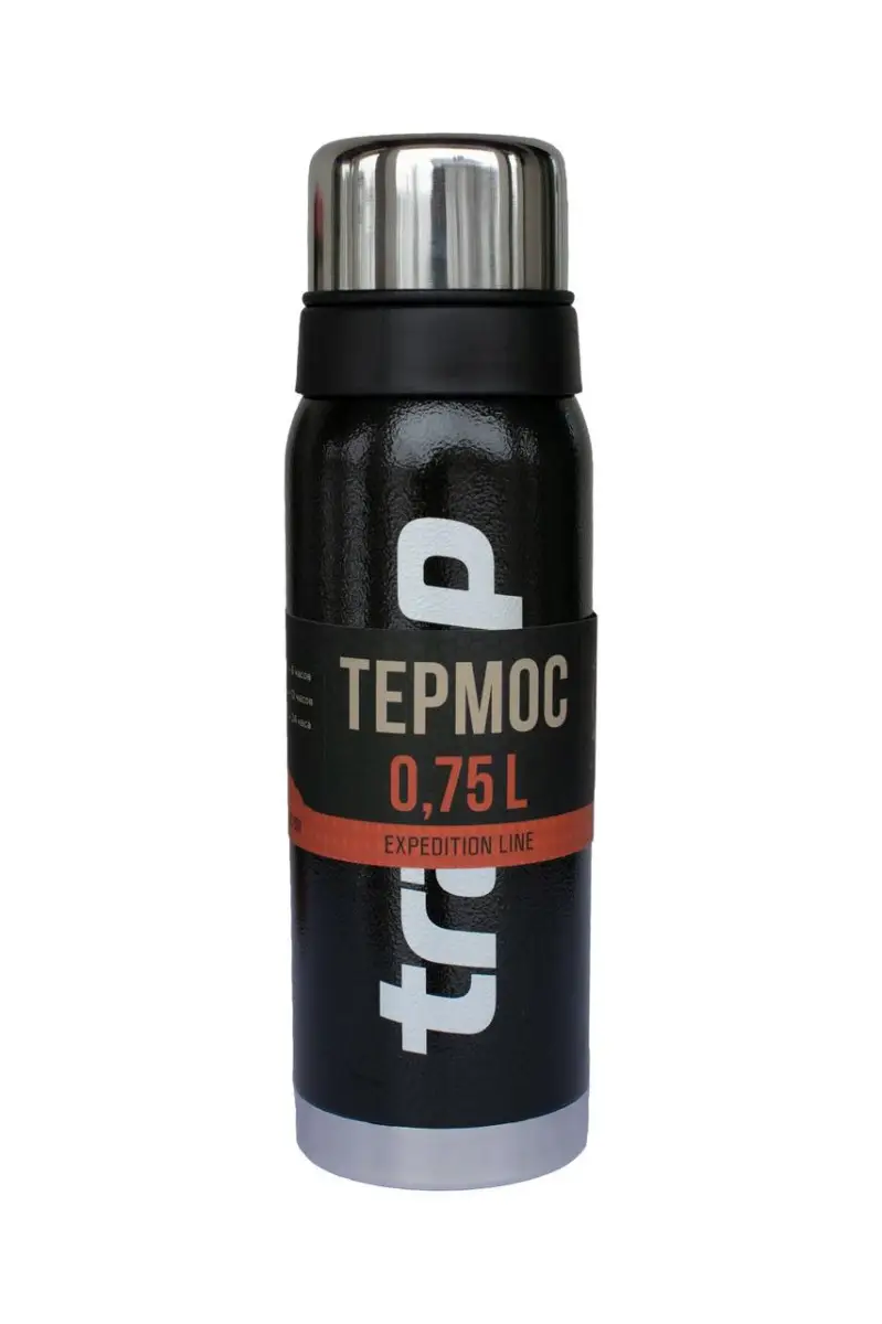 Термос питьевой Tramp Expedition Line TRC-031-Black 0,75 Черный (8-6-3901726)