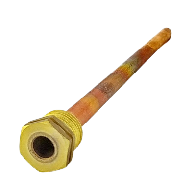 Мідна гільза Cewal для датчика температури 1/2" 10х11 мм 250 мм (28414626)