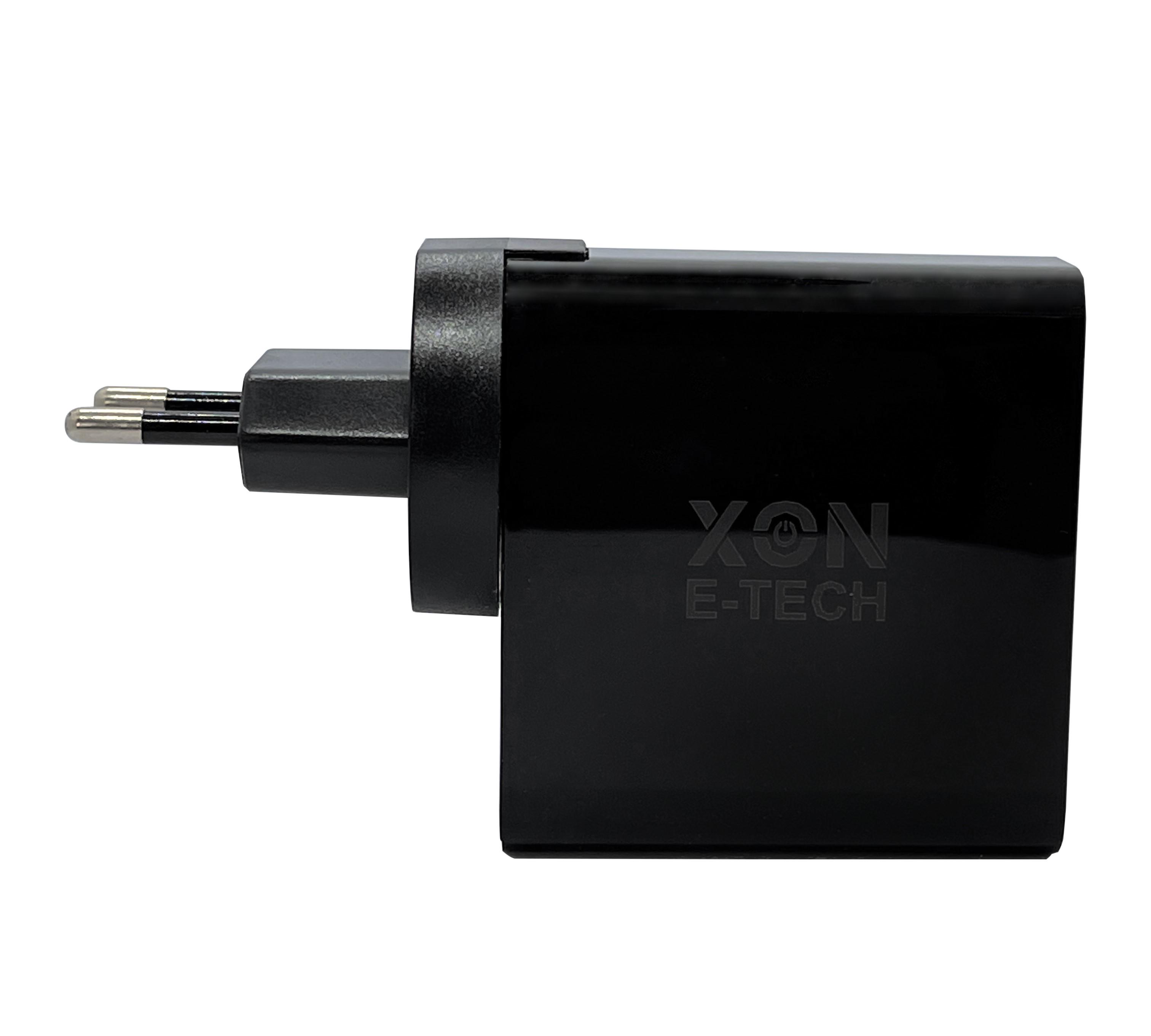 Зарядний пристрій XON PowerCharge USB Type-C 48W Чорний (PCCW0045AC0B 5900) - фото 2