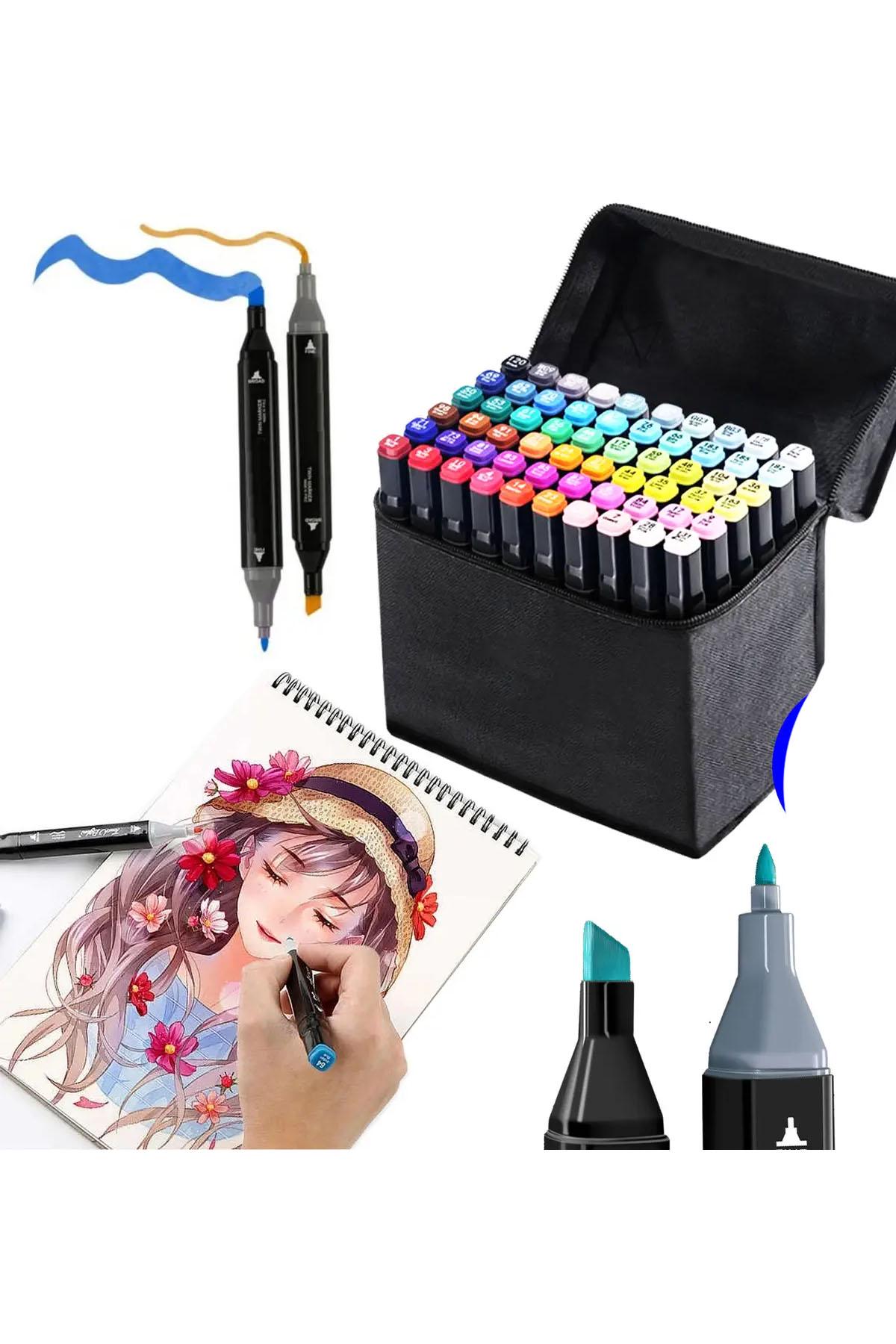 Маркеры двухсторонние масляные 80 цв. (WW01788) - фото 2