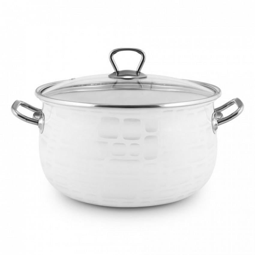 Кастрюля эмалированная Interos Ренессанс 16 см 2,1 л (2957-2,1)