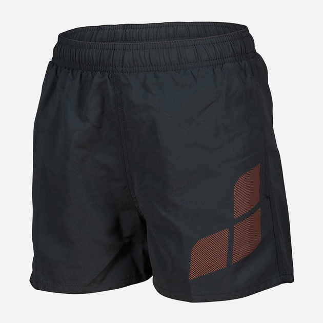 Шорти для купання дитячі Arena Beach Short Logo R 164 см Сірий/Помаранчевий (006446-590)