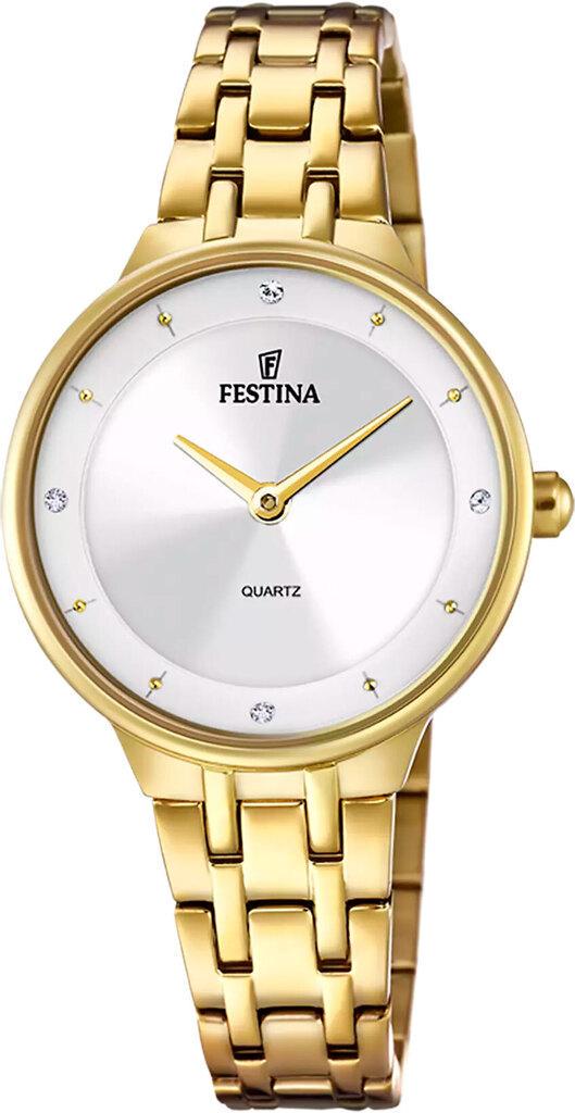 Наручные часы женские Festina F20601/1 Mademoiselle со стальным корпусом WR 50 м и серебристым циферблатом