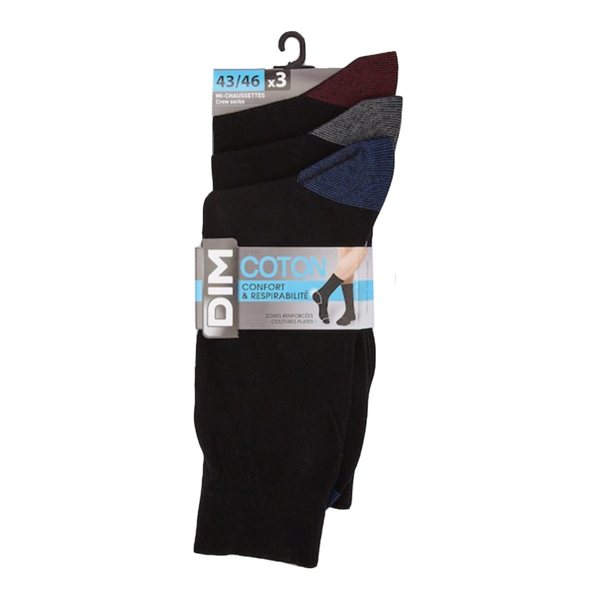 Носки DIM Coton Style Noir 2