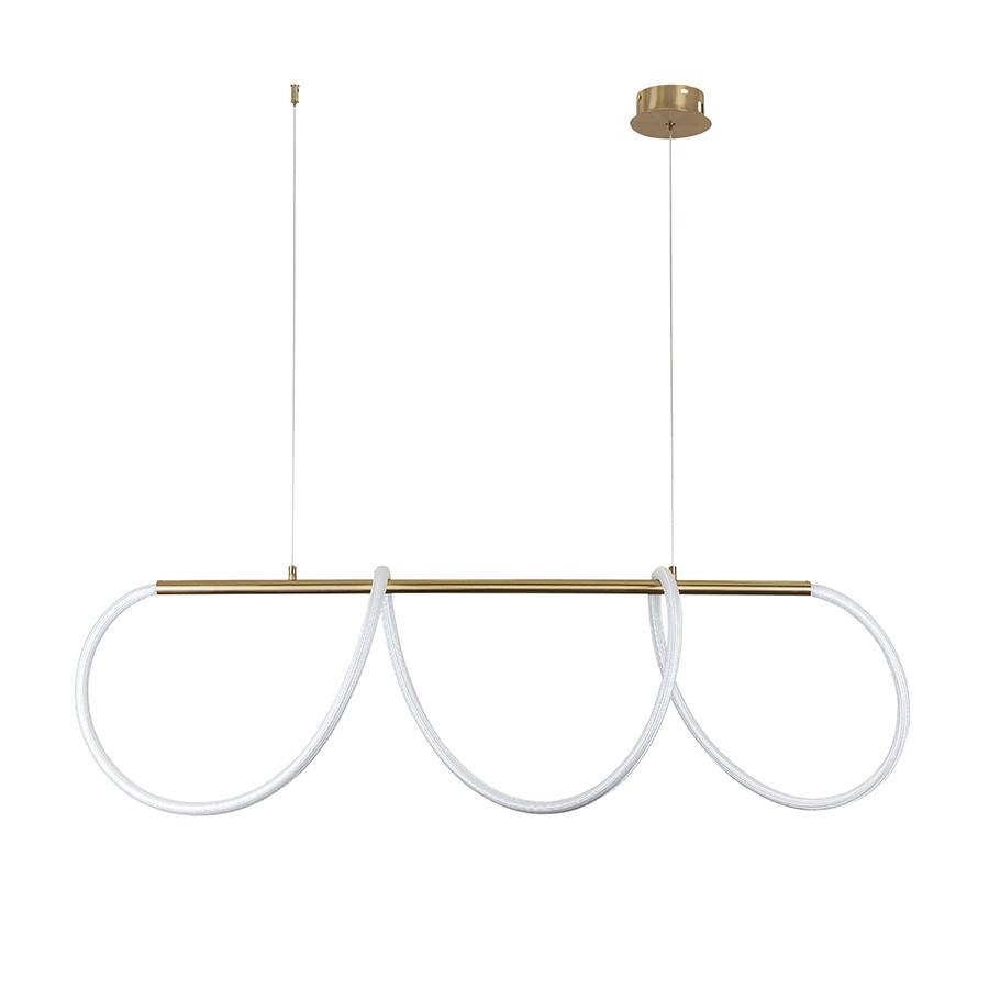 Люстра LED Levistella 7813036 1200 AB Лофт Бронзовый (2520220664)