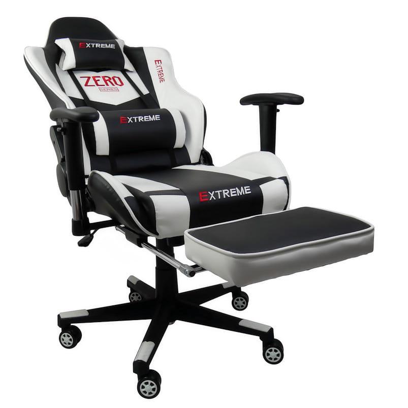 Кресло компьютерное геймерское Extreme Zero Черный/Белый (10629781) - фото 7 Кресло компьютерное геймерское Extreme Zero Черный/Белый (10629781) - фото 7